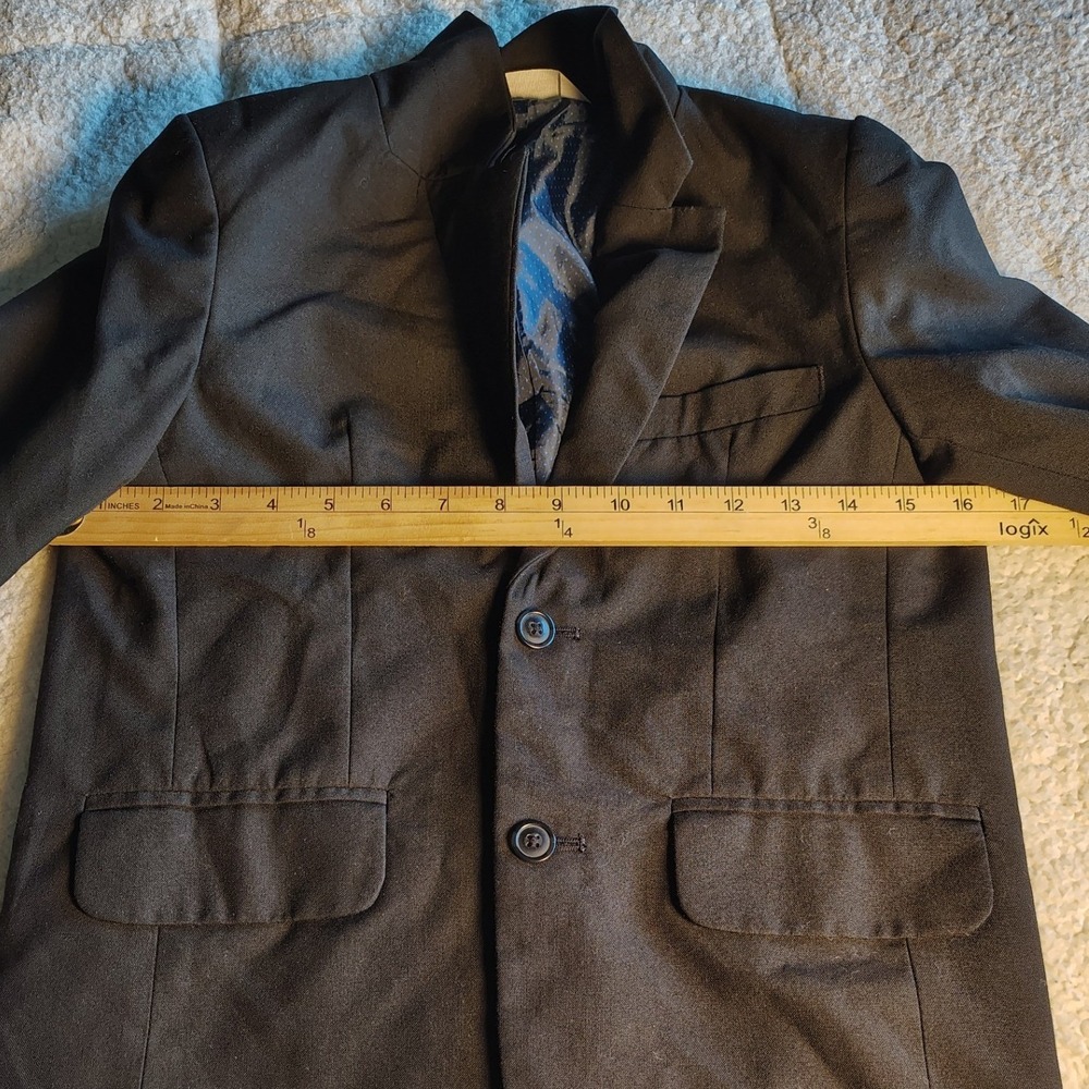 Cat & Jack Blazer Kids Size M 8-10 Black Excellent Two Button Formal Suit Jacket